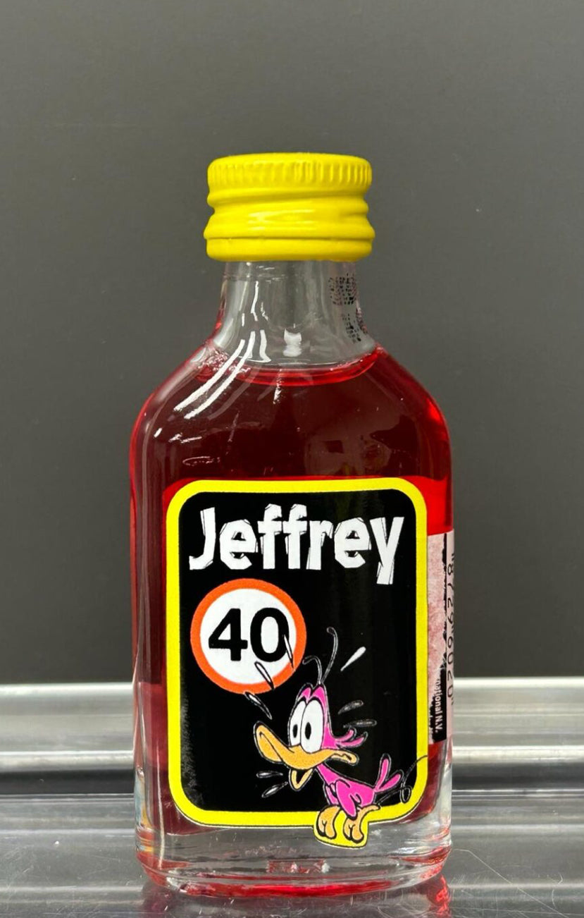 Gepersonaliseerde sticker voor Flügel flesje met naam en leeftijd
