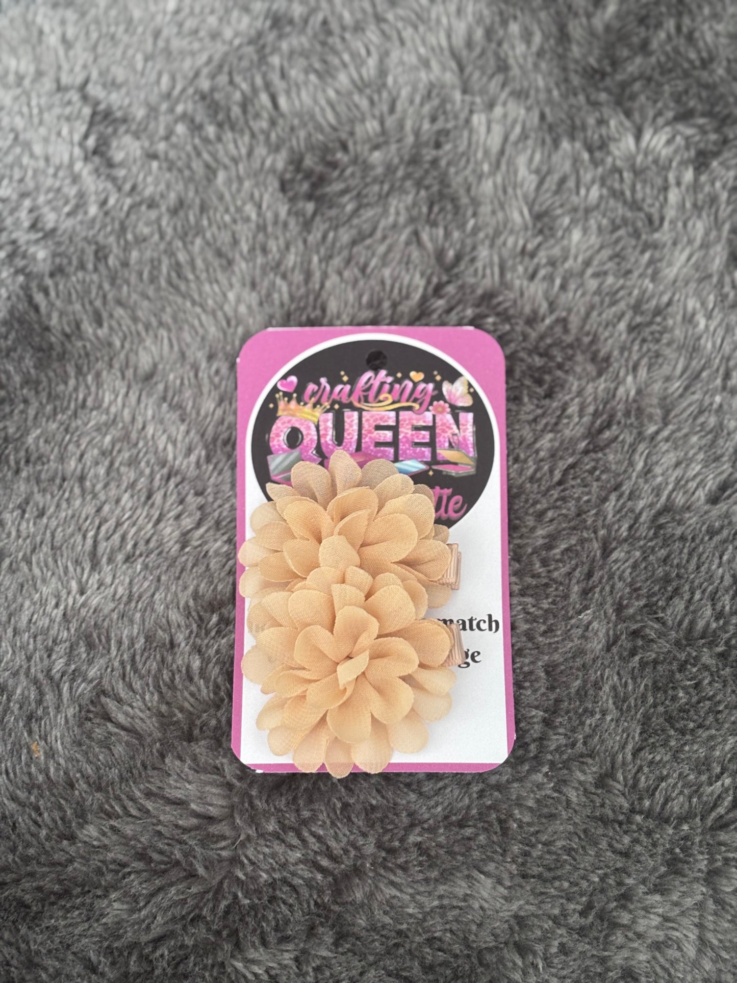 Stoffen Bloem Haarclip - Handgemaakt| Verkrijgbaar in meerdere kleuren