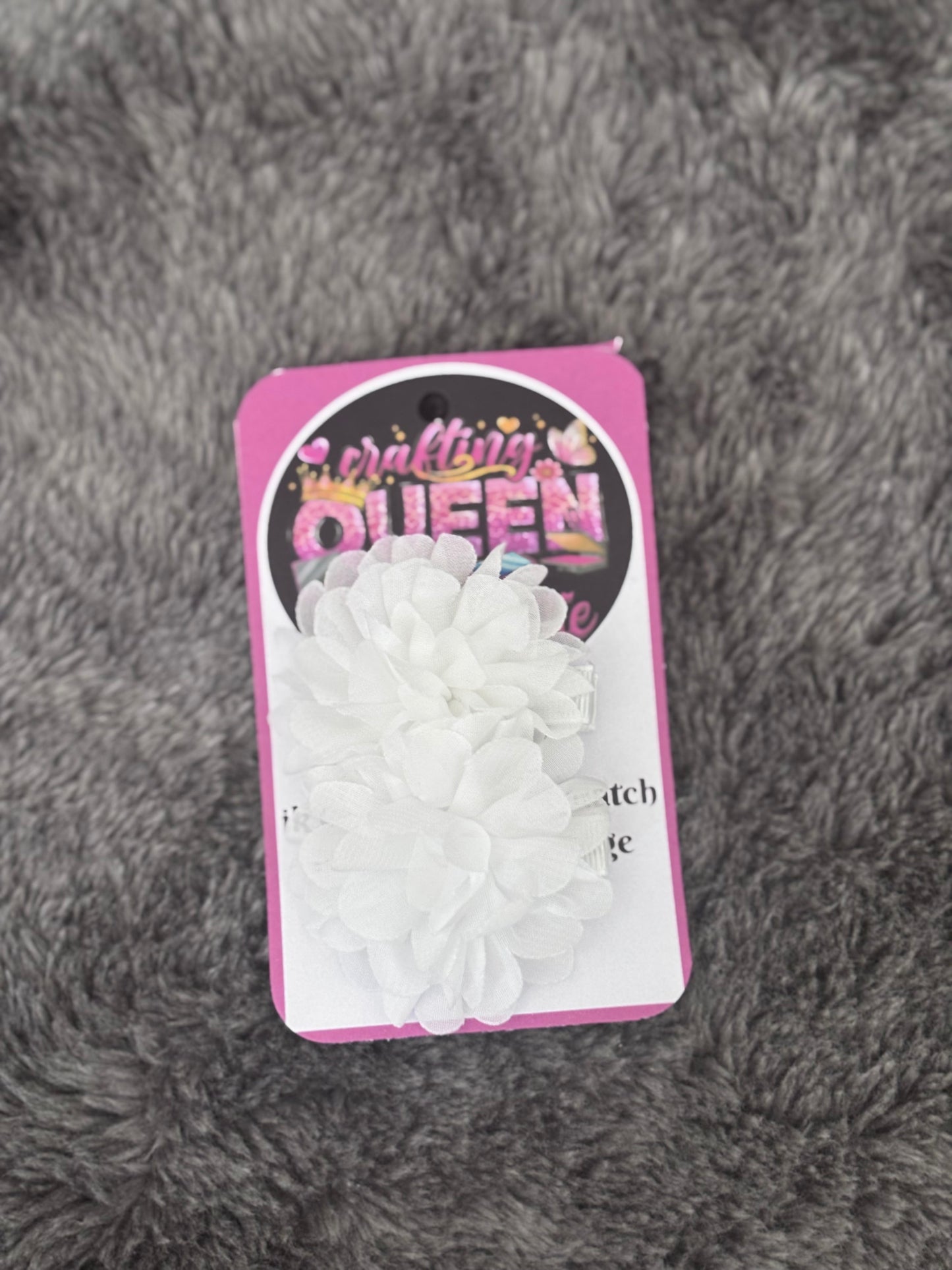 Stoffen Bloem Haarclip - Handgemaakt| Verkrijgbaar in meerdere kleuren