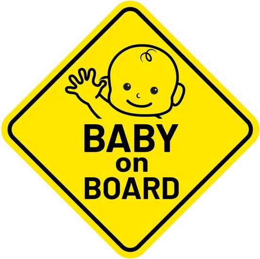 Baby on board auto sticker