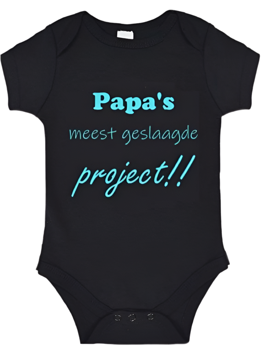 Papa’s meest geslaagde project!!