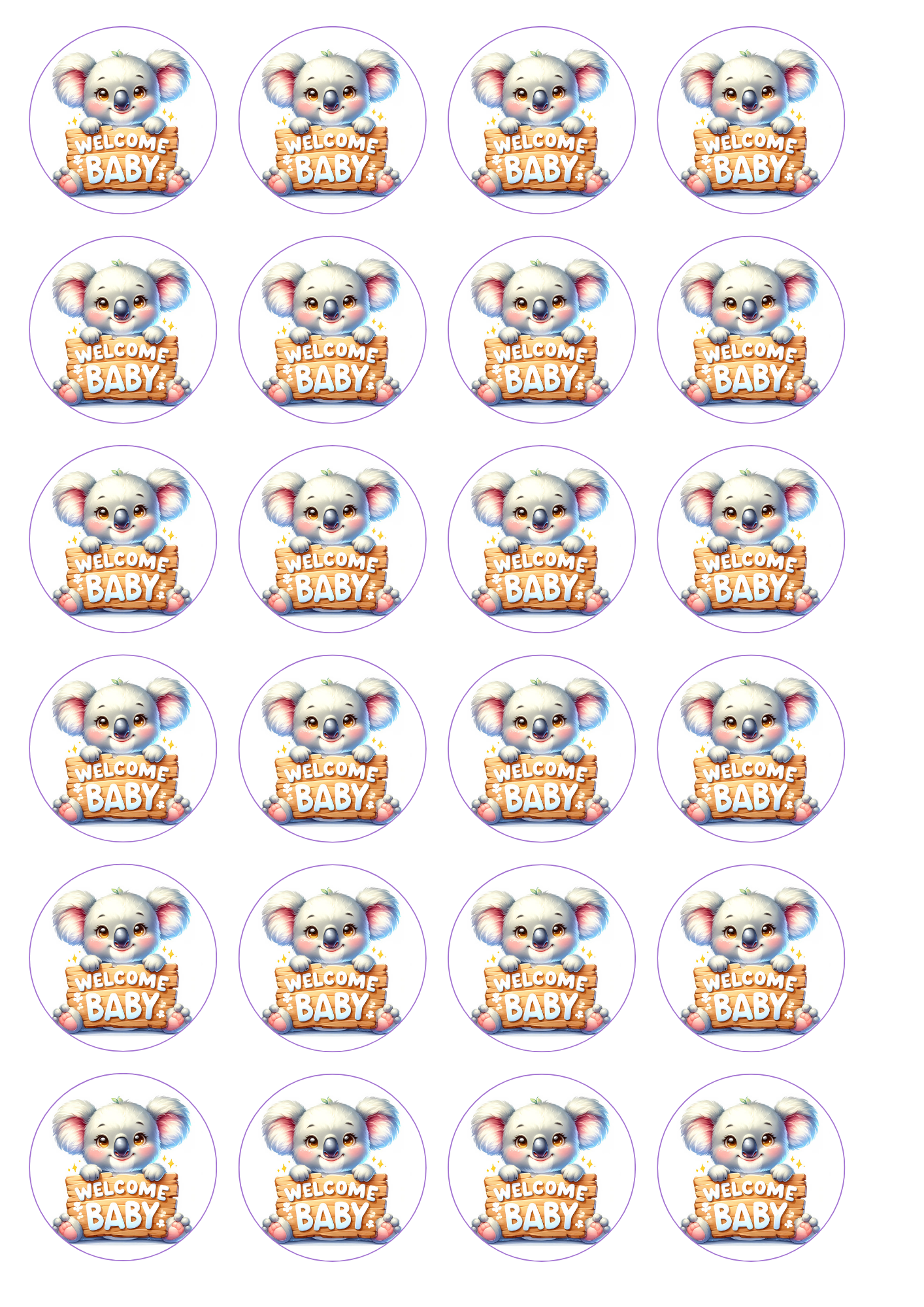 Stickervellen voor traktaties-Maak elke gelegenheid speciaal