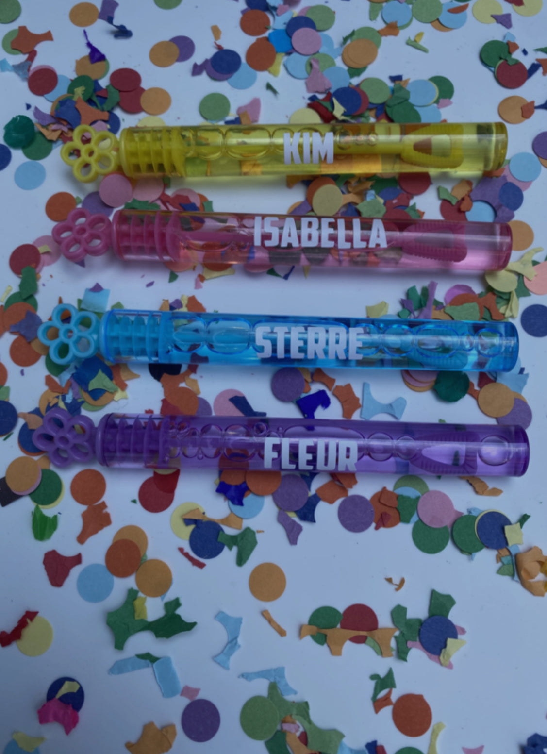 Bellenblaas gepersonaliseerd 
